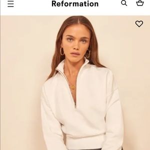 Marla Zip Sweatshirt